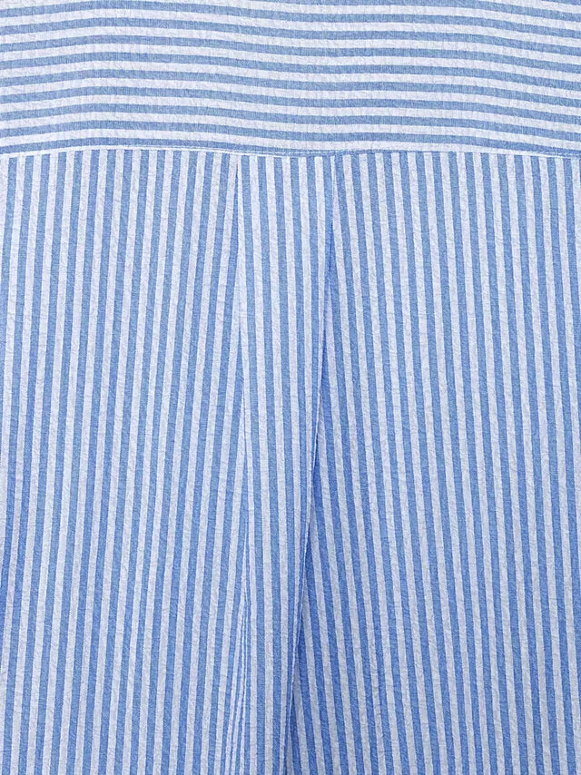 Men's Long Sleeve Striped Casual Shirt