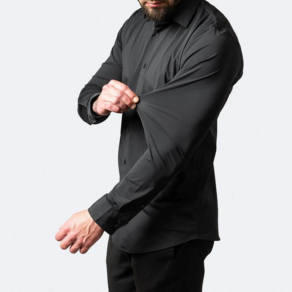 Men's Shirt with Stretch and Anti-Crease
