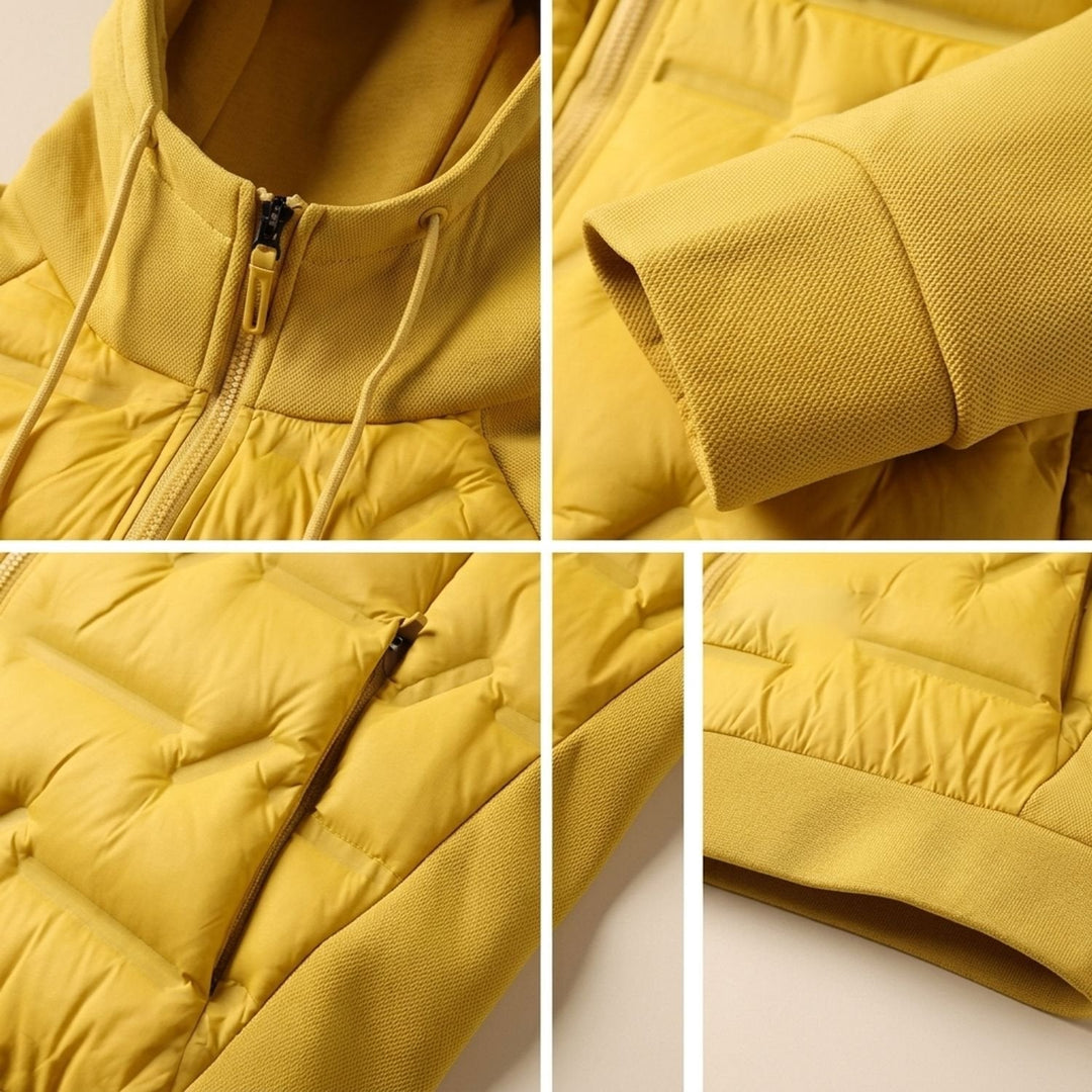 Bram | Men's Oversized Quilted Winter Jacket with Hood