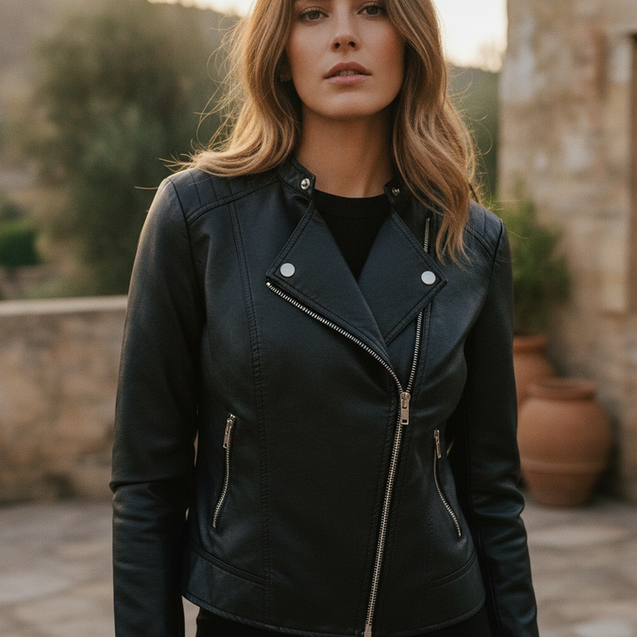 Women's Sleek & Stylish Slim Fit Zip-Up Jacket