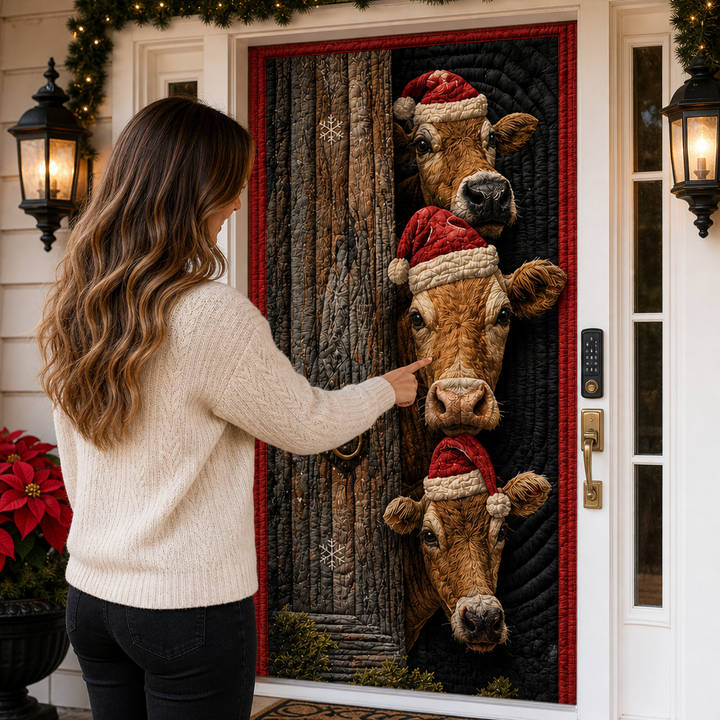 Doorlight Printed 3D-Effect Christmas Door Cover - Elena Harper