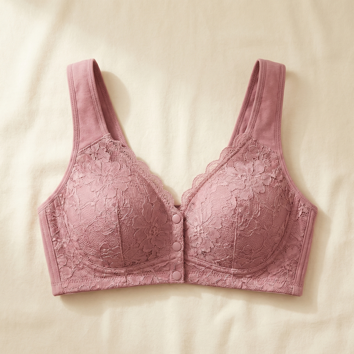 Daintybra Easy Snap Bra for All Day Comfort - Elena Harper