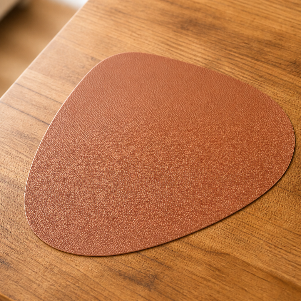 Dropelle Reversible Water-Drop PU Leather Placemats (6-pack) - Elena Harper