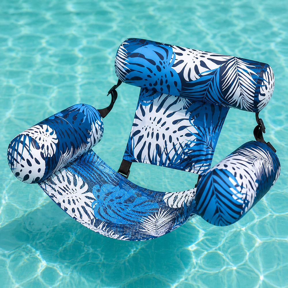 Driftly Tropical Pool Lounger Float - Elena Harper