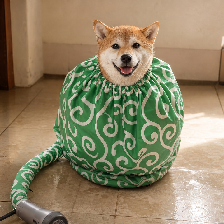 DryNest Inflatable Pet Drying Bag - Elena Harper