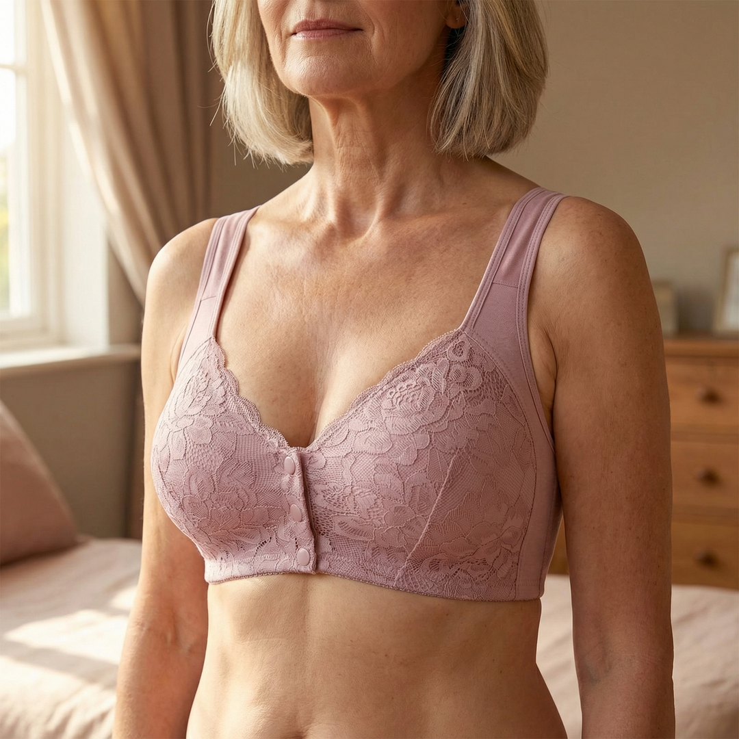 Daintybra Easy Snap Bra for All Day Comfort - Elena Harper