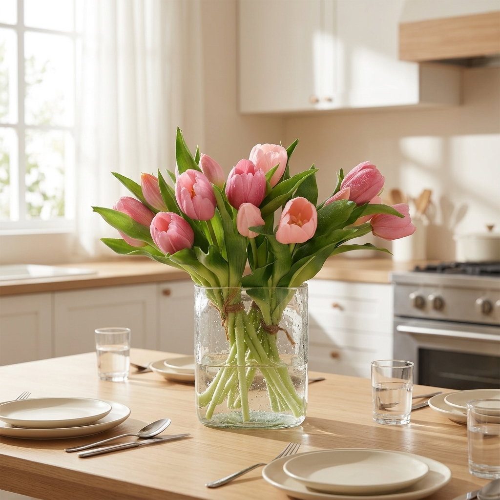 Bloomara Real Touch Latex Tulip Bouquet - Elena Harper