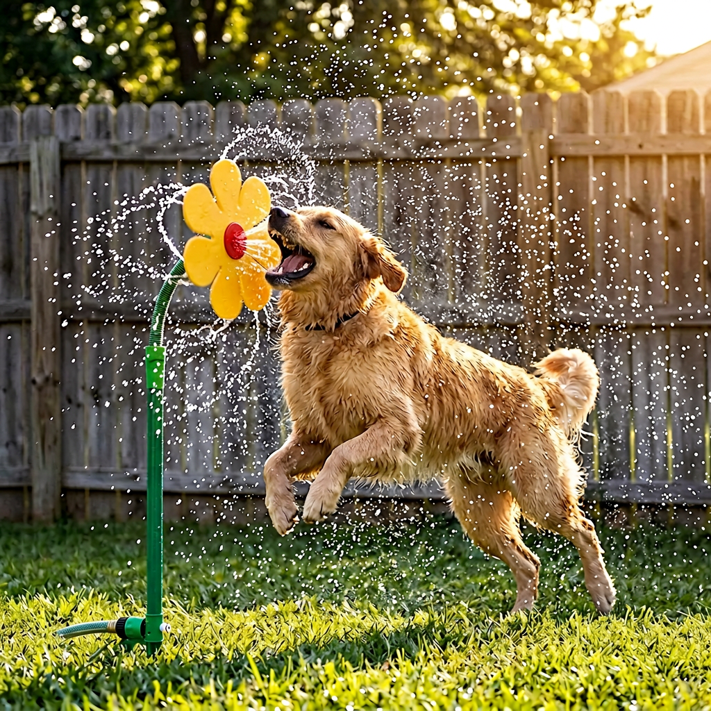 Bloomzy Dancing Flower Lawn Sprinkler - Elena Harper