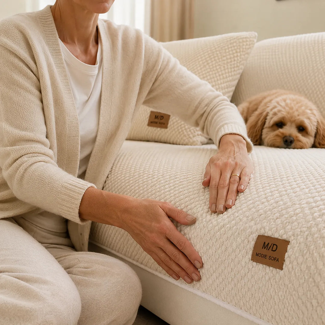 Anti-Slip Pet Sofa Cover – Plush Sofa Protector