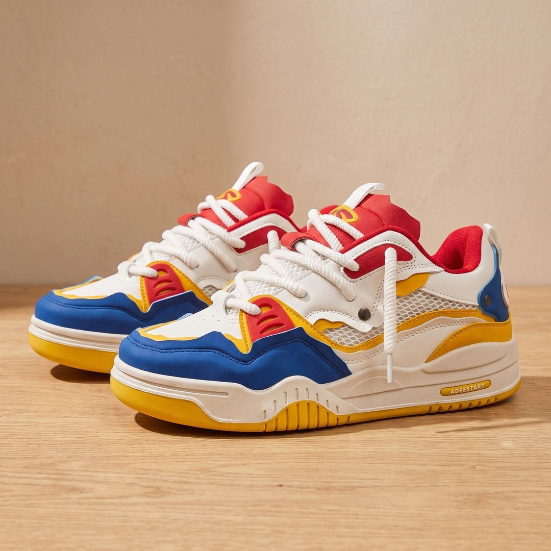Alexander | Men's Chunky Low-Top Sneaker with Thick Profile Sole