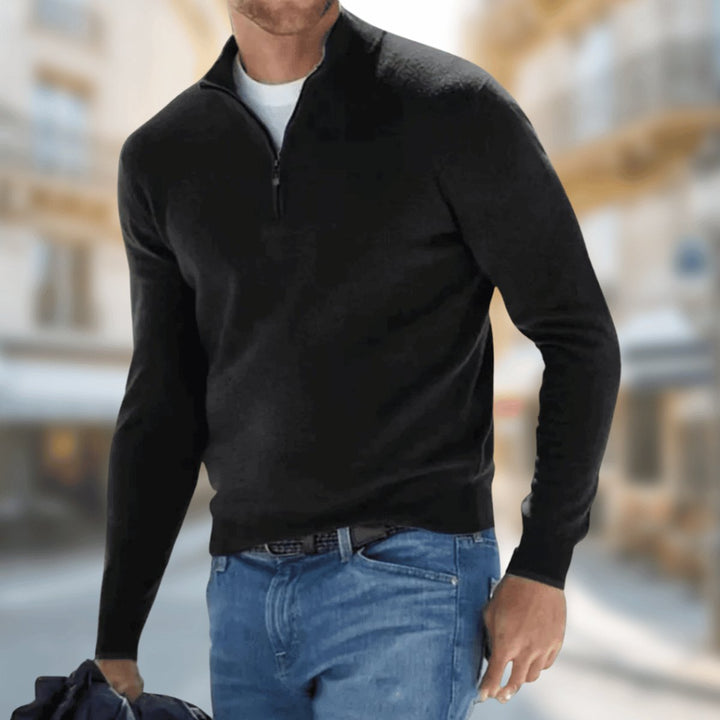 Felix | Men's Lightweight Quarter-Zip Knit Sweater