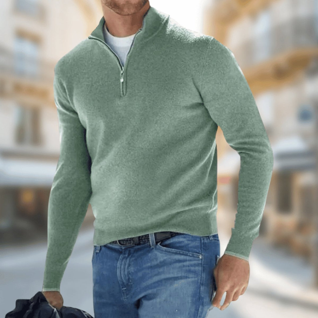 Felix | Men's Lightweight Quarter-Zip Knit Sweater