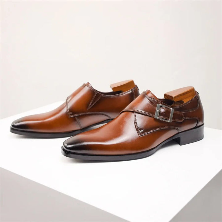Simon | Men's Monk-Strap Buckle Elegant Business Shoe