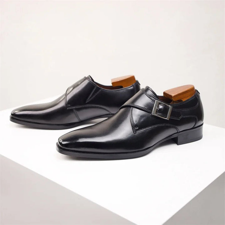 Simon | Men's Monk-Strap Buckle Elegant Business Shoe