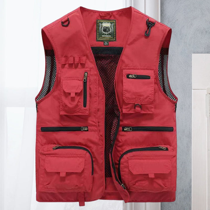 Tobias | Men's Outdoor Gilet Breathable Nylon Multi-Pocket Vest