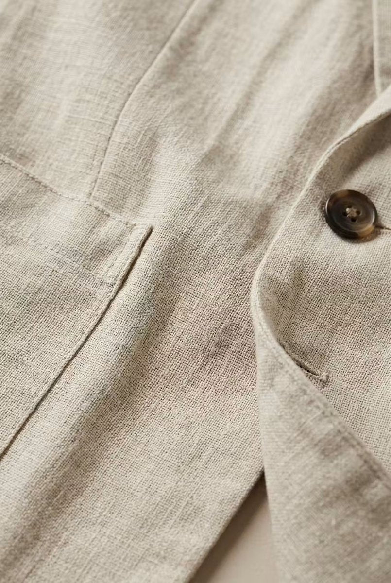 Alexander | Men's Relaxed-Fit Linen Suit Set Blazer and Pants