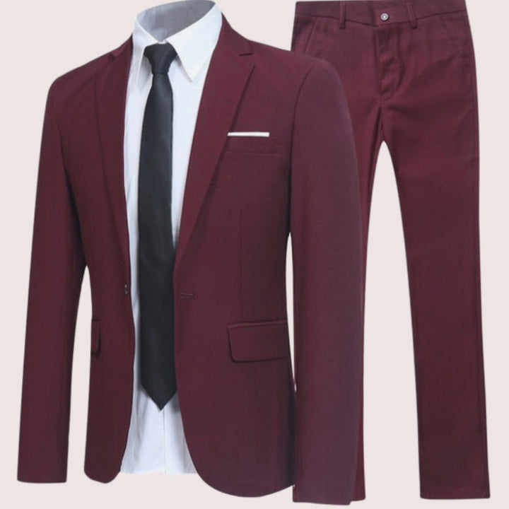 Alexander | Men's Two-Piece Slim-Fit Suit with Blazer and Trousers
