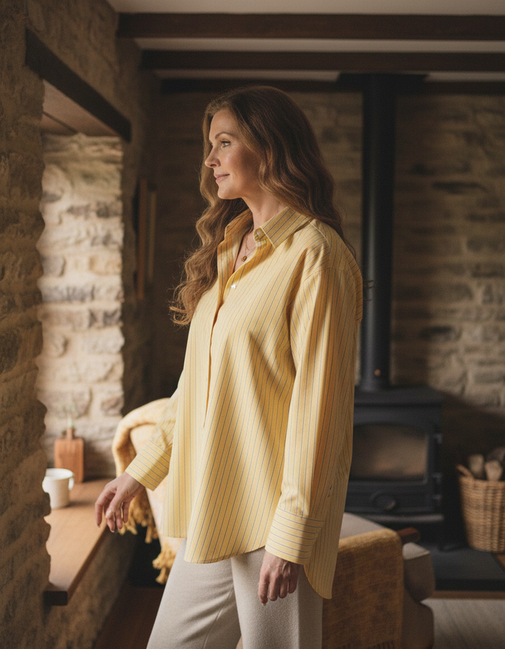 Elowen™  |  Striped Loose Shirt