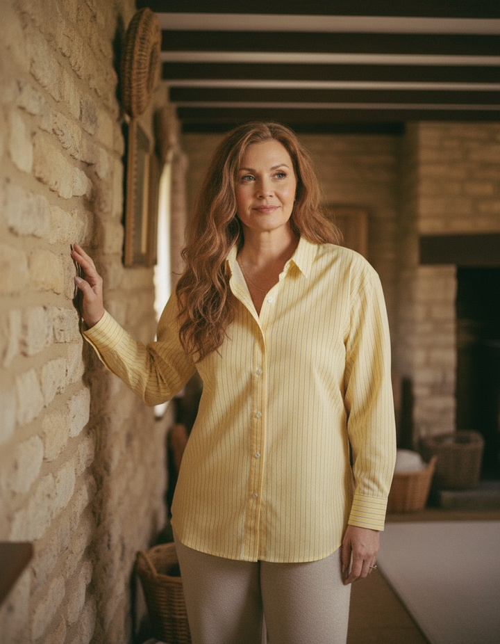 Elowen™  |  Striped Loose Shirt