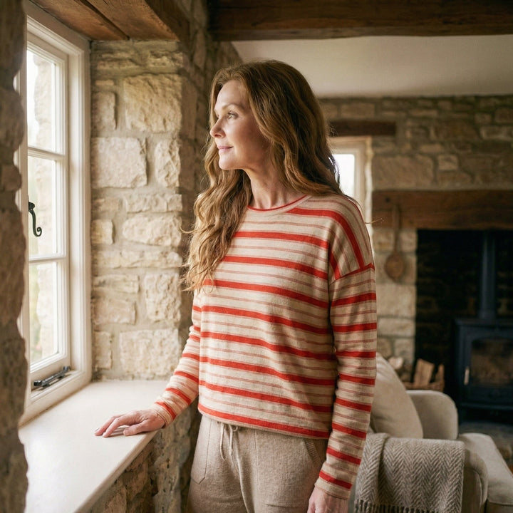 Billie™  |  BF Chic Striped Top