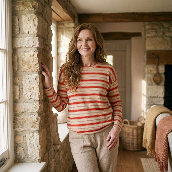 Billie™  |  BF Chic Striped Top