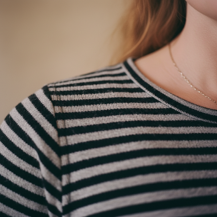 Daisy™  |  Vintage Striped Long Top
