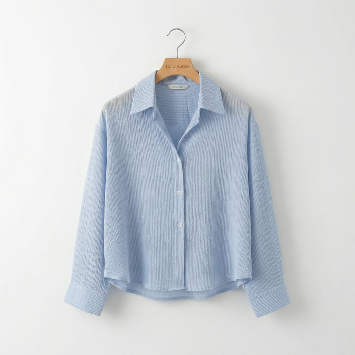Sienna™  |  Single-breasted Stripe Shirt