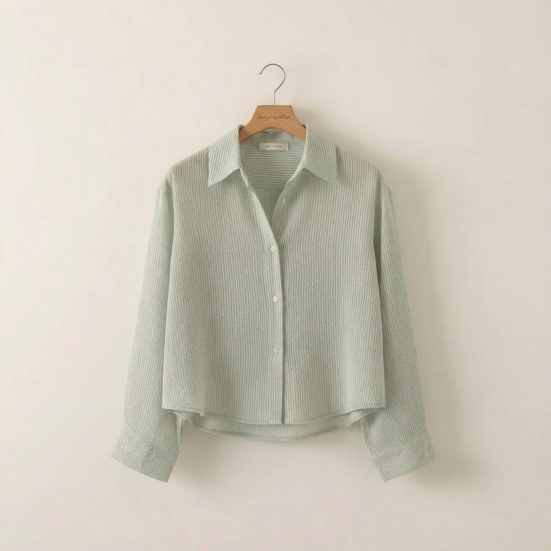 Sienna™  |  Single-breasted Stripe Shirt