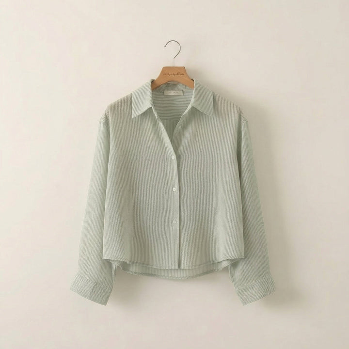 Sienna™  |  Single-breasted Stripe Shirt