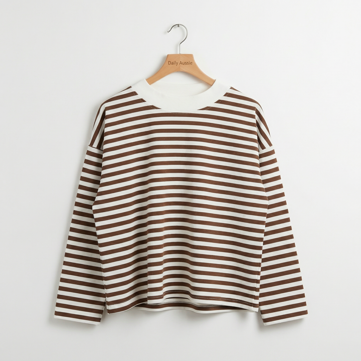 Marlow™  |  Striped Long Sleeve Tee