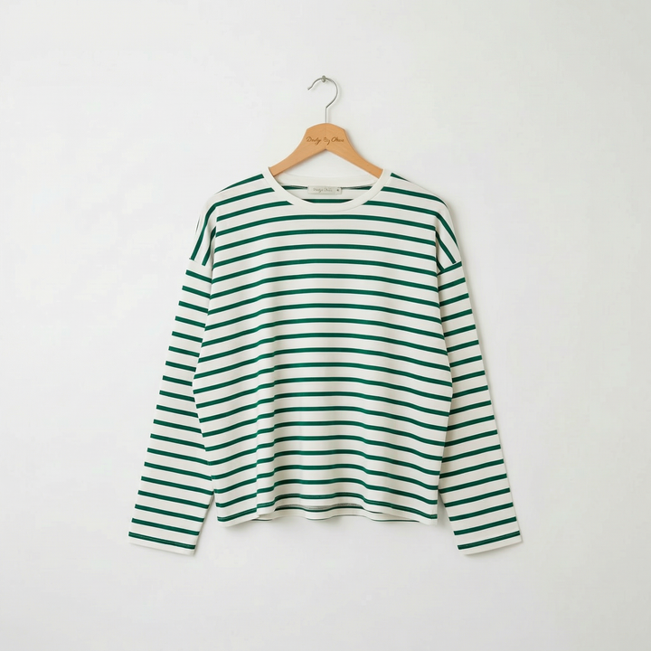 Holly™  |  Striped Long Sleeve Tee