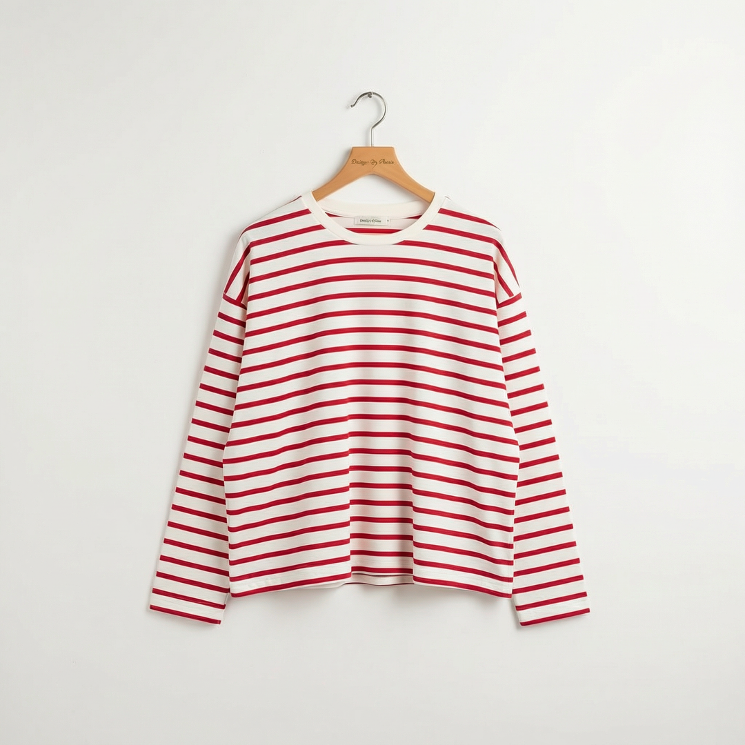 Holly™  |  Striped Long Sleeve Tee