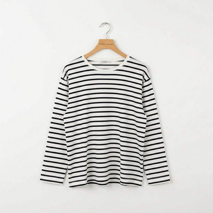Holly™  |  Striped Long Sleeve Tee
