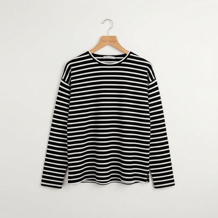 Holly™  |  Striped Long Sleeve Tee