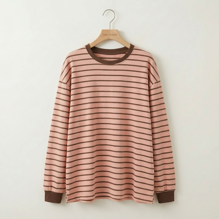 Lila™  |  Striped Long Sleeve Top