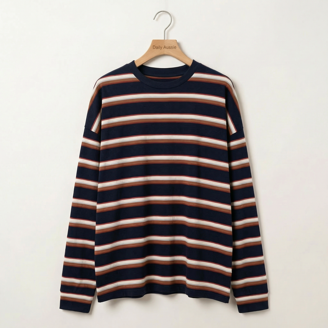 Harriet™  |  Stripe Long Sleeve Top