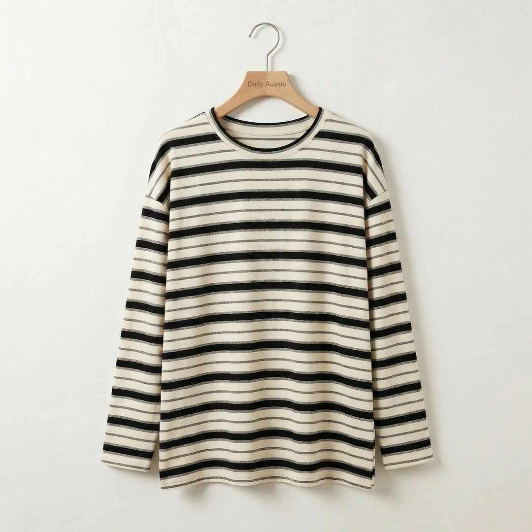 Billie™  |  BF Chic Striped Top