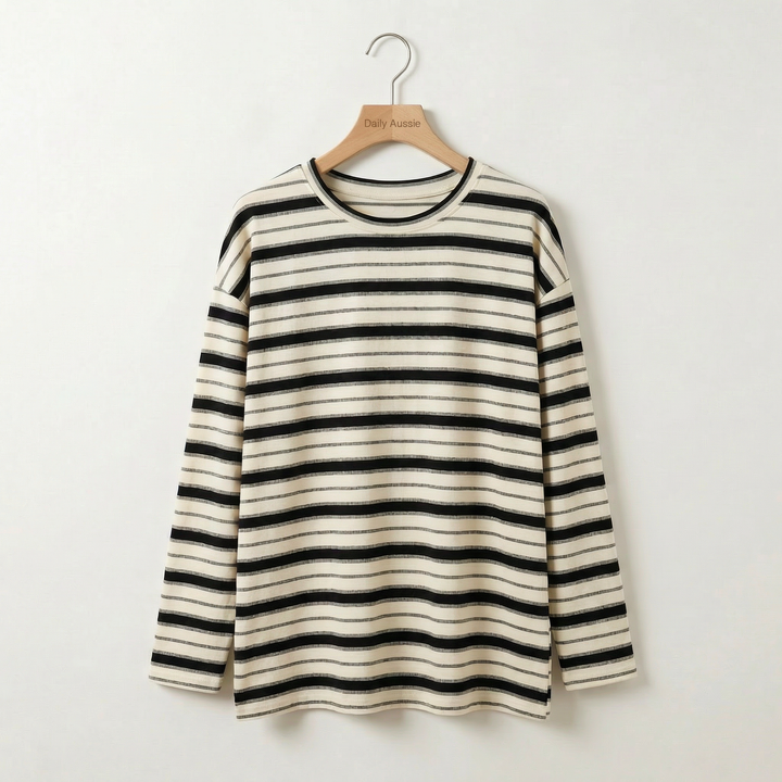 Billie™  |  BF Chic Striped Top