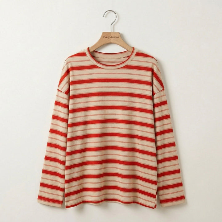 Billie™  |  BF Chic Striped Top