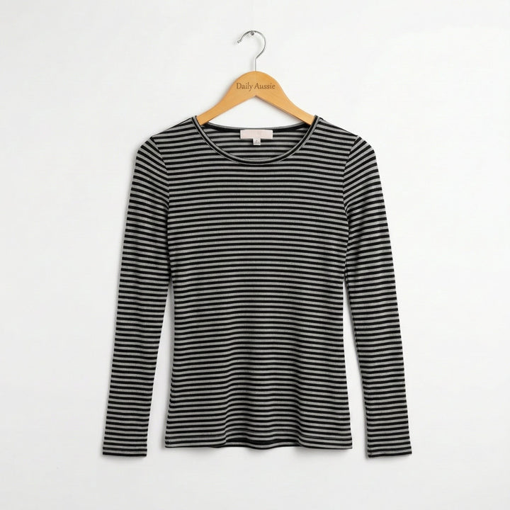 Daisy™  |  Vintage Striped Long Top