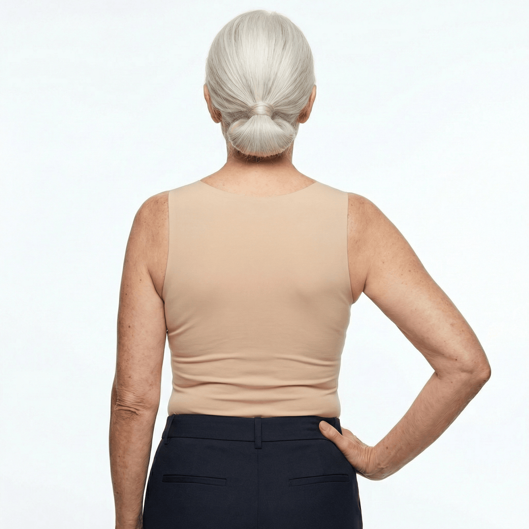 Emma & Rose Durban Avoria™ bra comfort shaper tank, seamless undergarment with supportive design and smooth fabric.