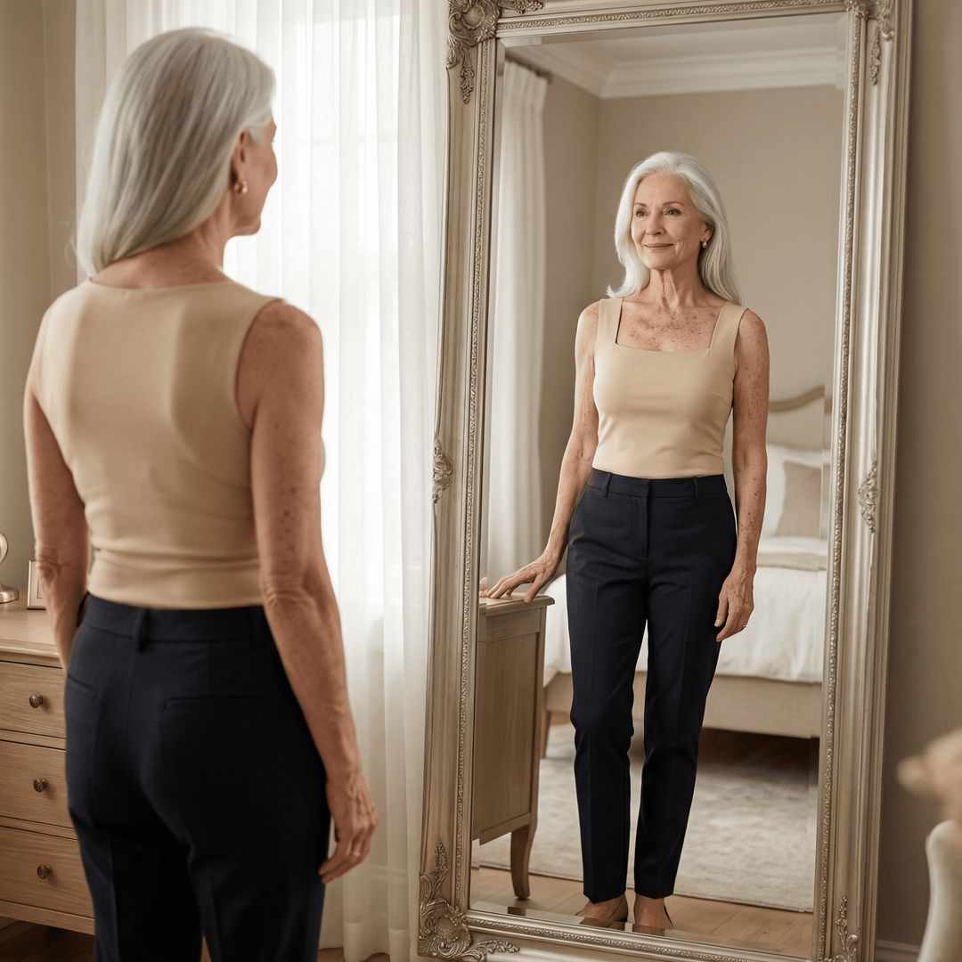 Emma & Rose Durban Avoria™ Bra Comfort Shaper Tank, seamless undergarment with supportive fit and smooth fabric.