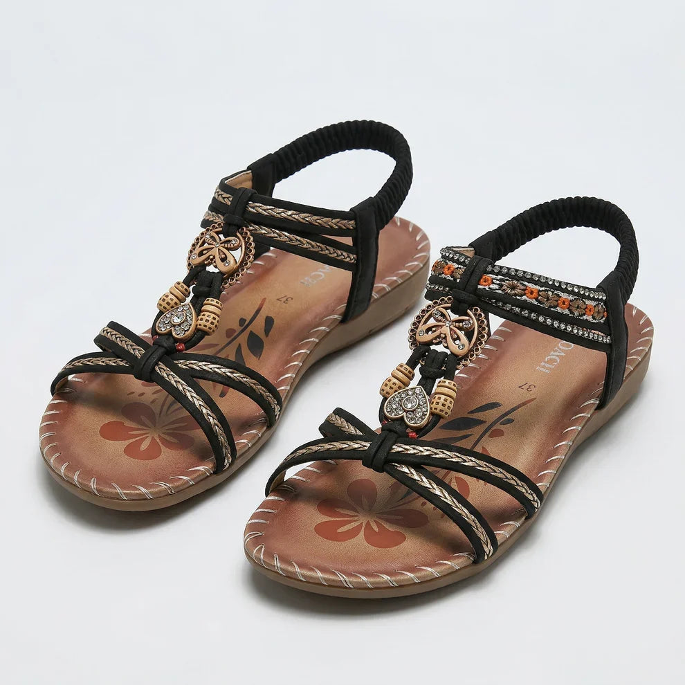 Colella | Ibiza Style Sandals – Lightness, Rhinestones, and Comfort All Day Long