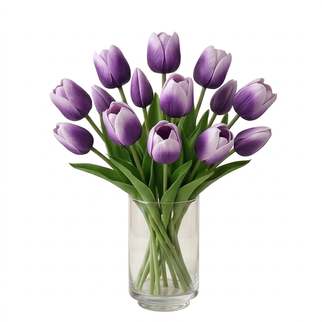 Bloomara Real Touch Latex Tulip Bouquet - Elena Harper