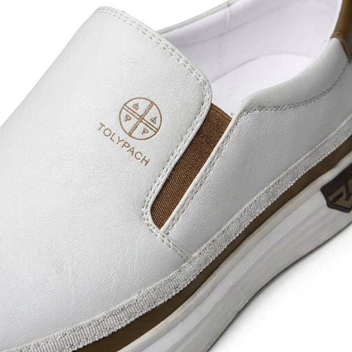 Torino™  |  Slip-on Pu Leather Sneakers