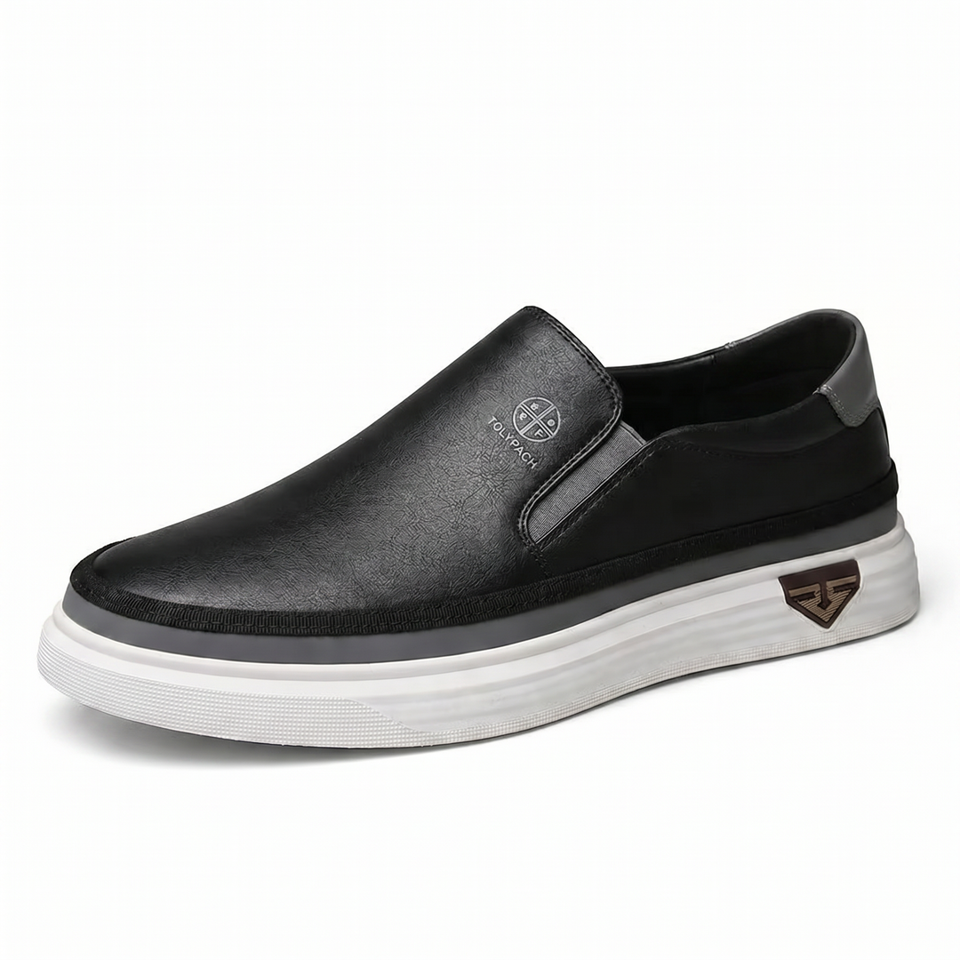 Torino™  |  Slip-on Pu Leather Sneakers