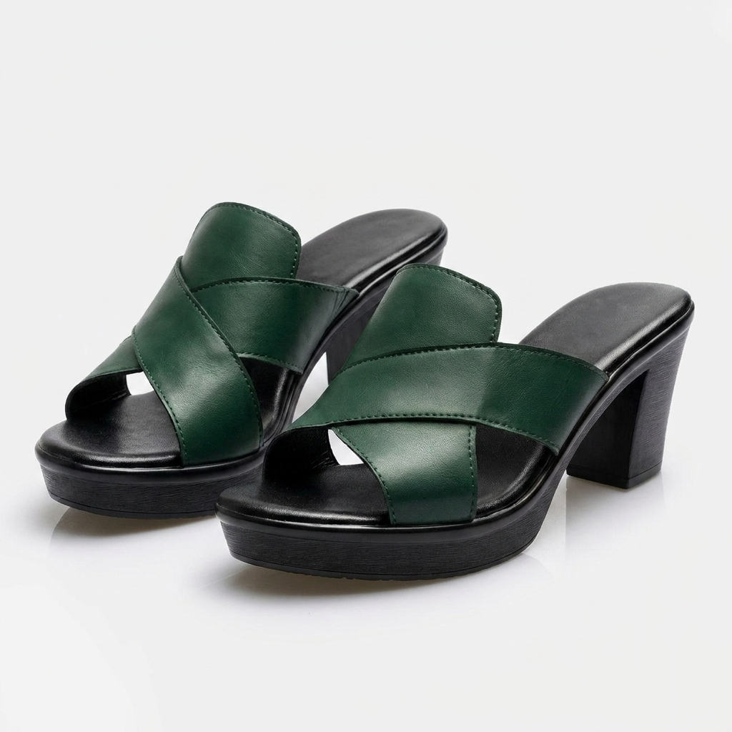 Emma & Rose Cape Town Daniela elegant and comfortable sandals with beige straps and low block heel, stylish for casual wear.