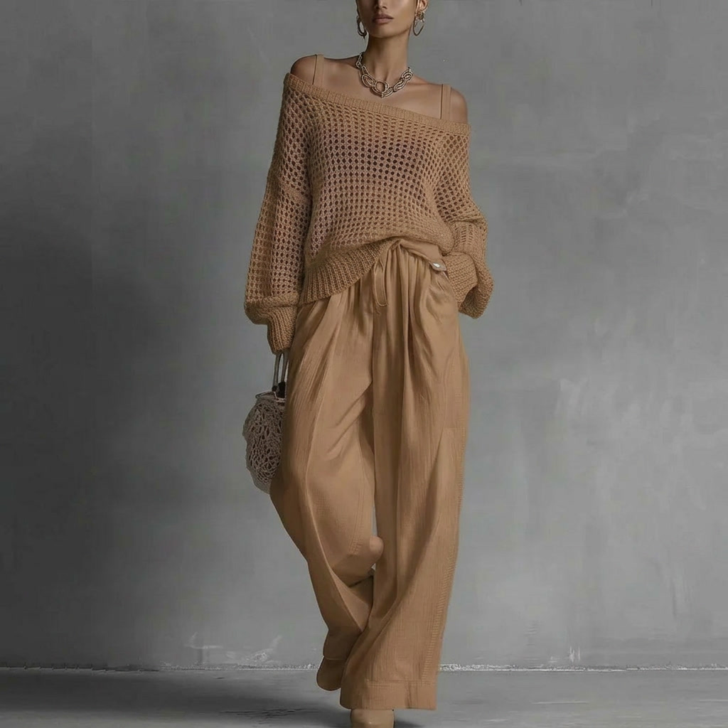 Clarisse™ | Off Shoulder Two-Piece Set