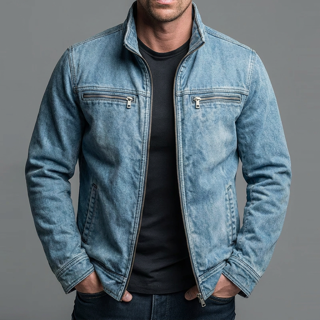 LAURENT MONACO | VINTAGE WASHED JACKET FOR MEN