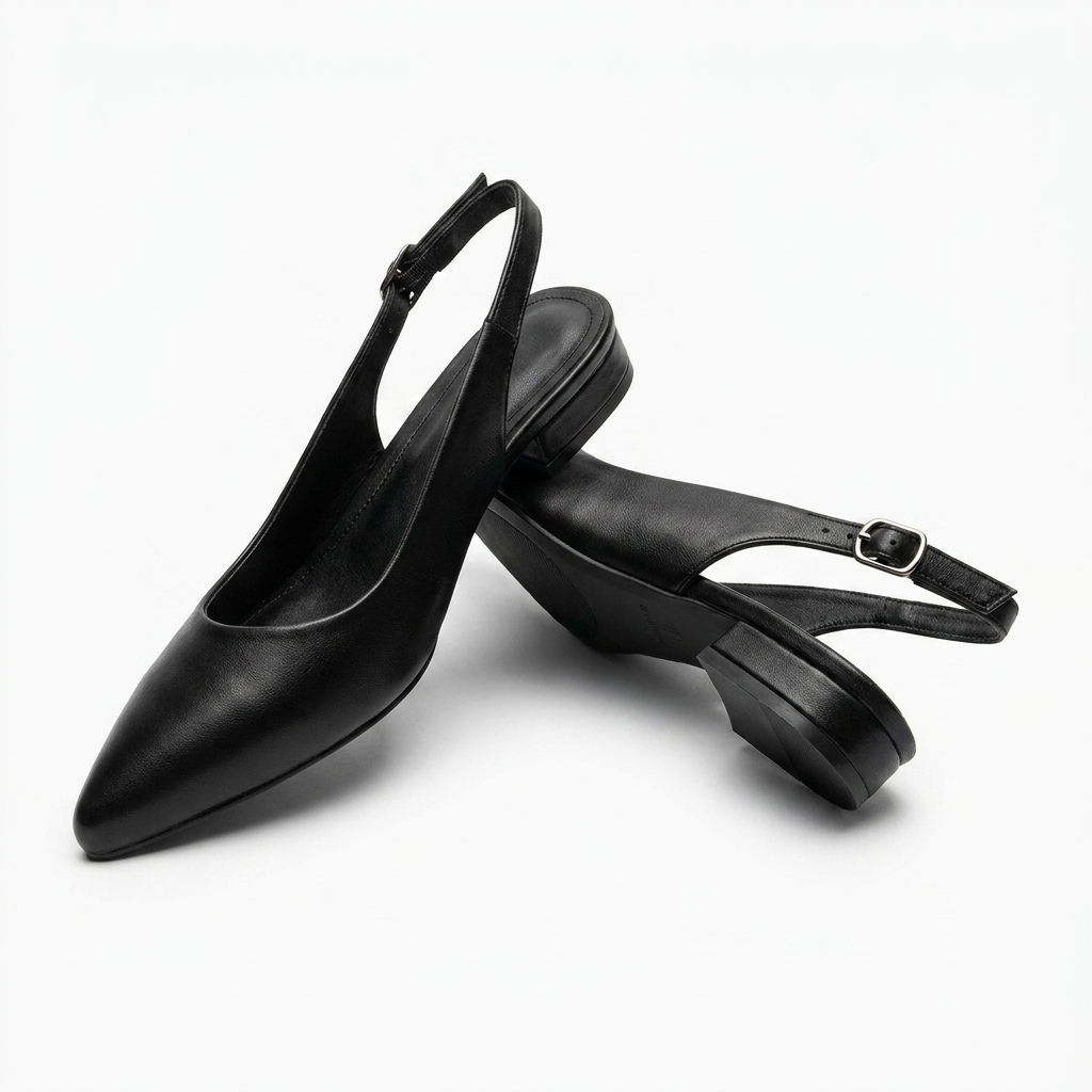 Comfortable Women's Slingback Ballerinas - Soft and Elegant
